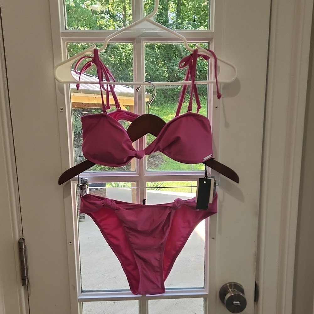 Kendall & Kylie Pink Bikini Swimwear